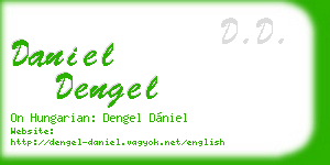 daniel dengel business card